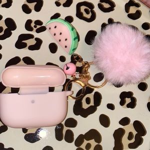 Airpod case protector key chain